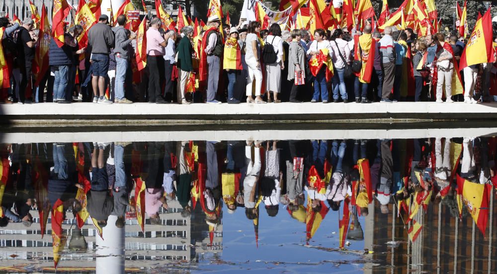 Concentración en Madrid por la unidad de España