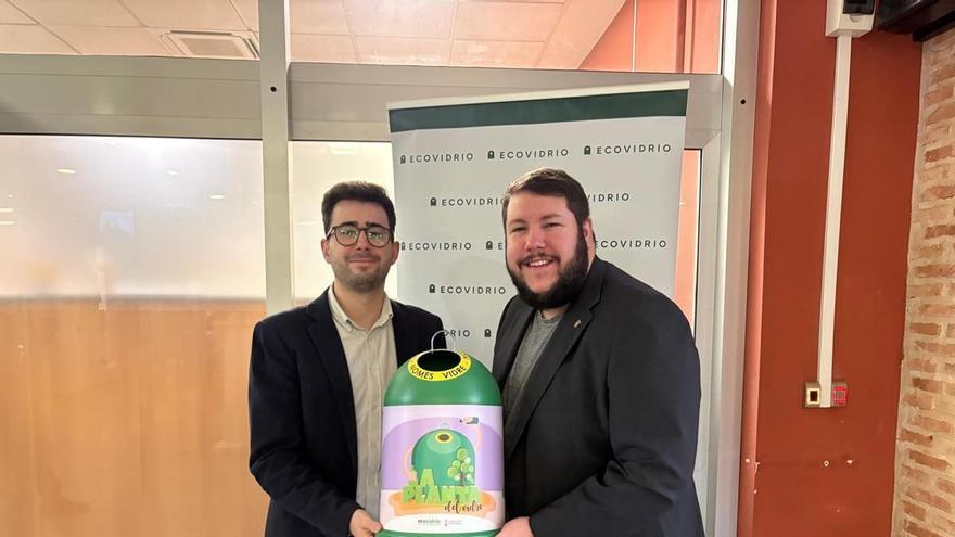 Paterna impulsa 'La Plantà del Vidre' con Ecovidrio para fomentar el reciclaje de vidrio en las Fallas de 2026