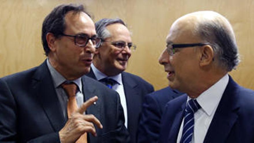 Soler y Montoro, en una reunión en Madrid.