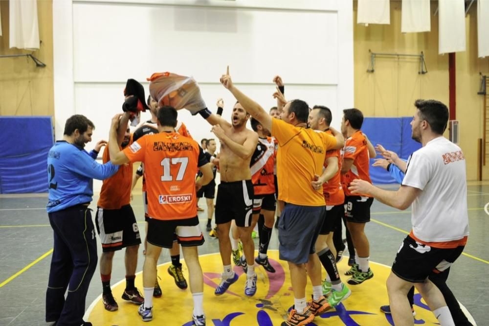 Balonmano: El CAB Cartagena, campeón de Segunda