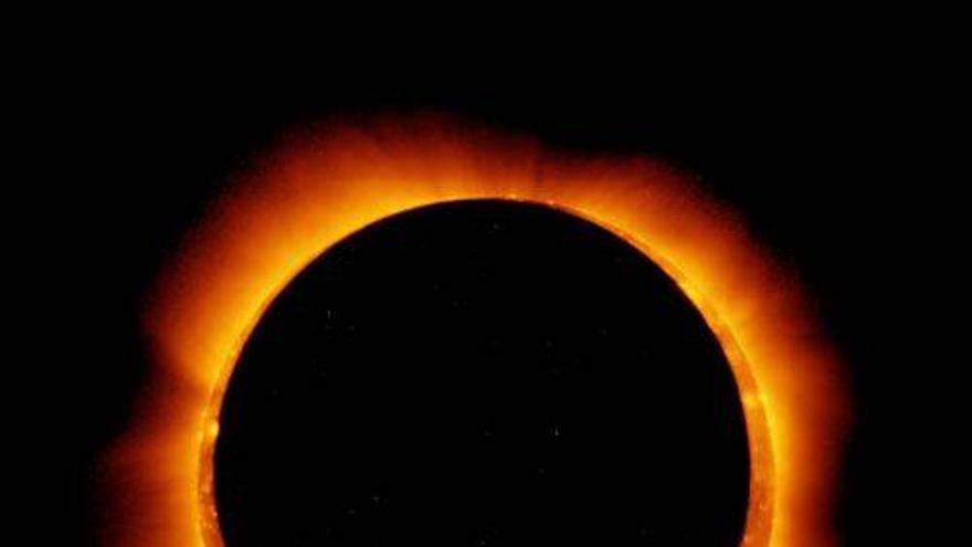 Millones de personas observan el eclipse anular de Sol