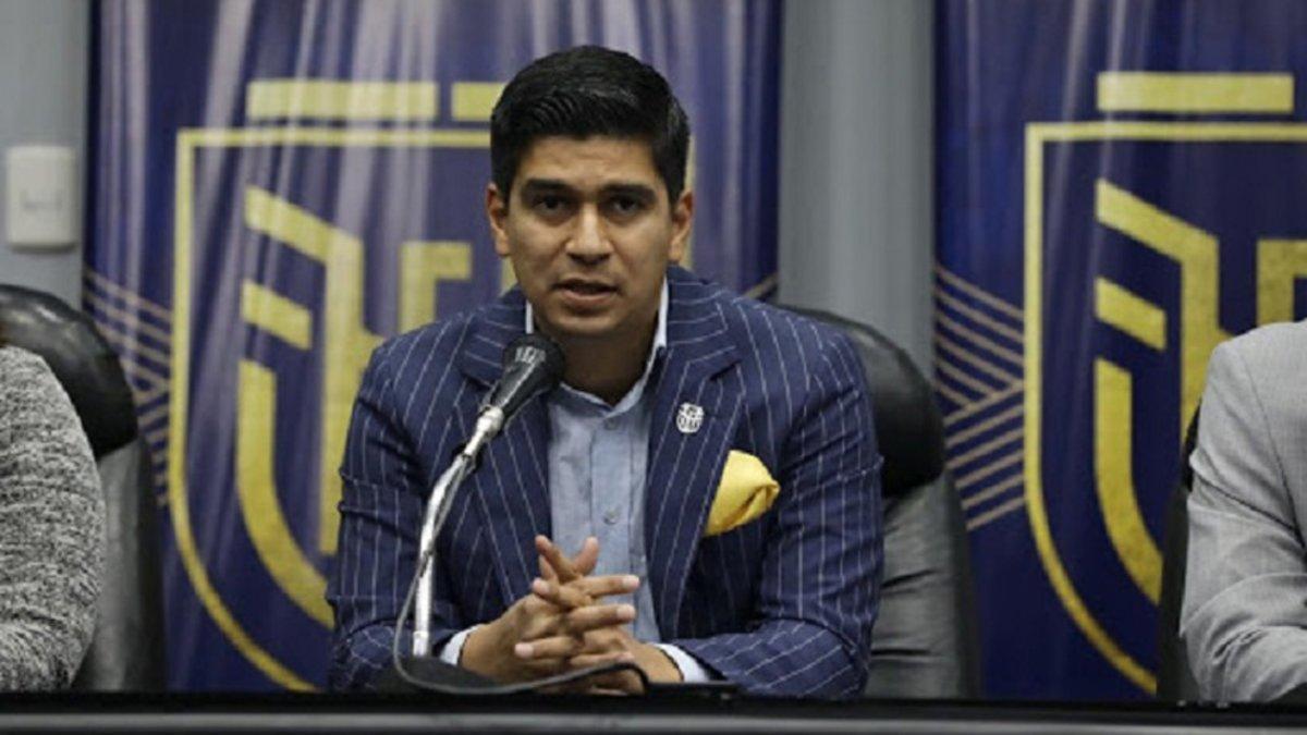 Jaime Estrada fue ratificado como presidente de la Federación Ecuatoriana de Fútbol