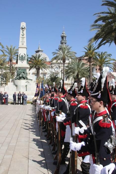 Acto de homenaje a los granaderos marrajos de Cart