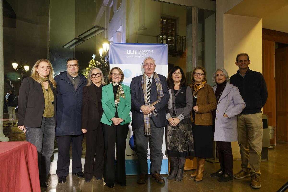 Nombran a José María Arquimbau presidente honorífico de la sociedad de antiguo alumnado de la UJI