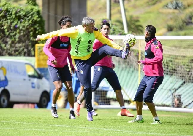 Entrenamiento de la UD Las Palmas