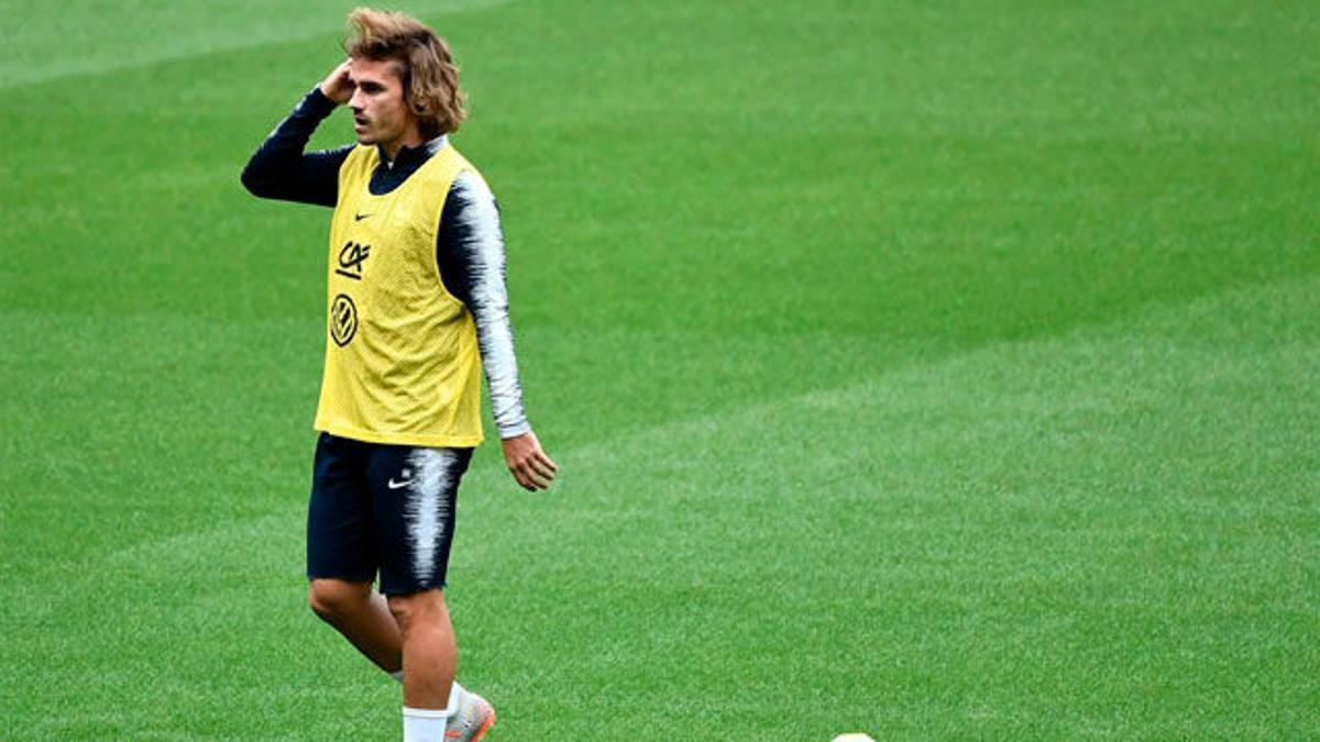 Griezmann se entrena con Francia