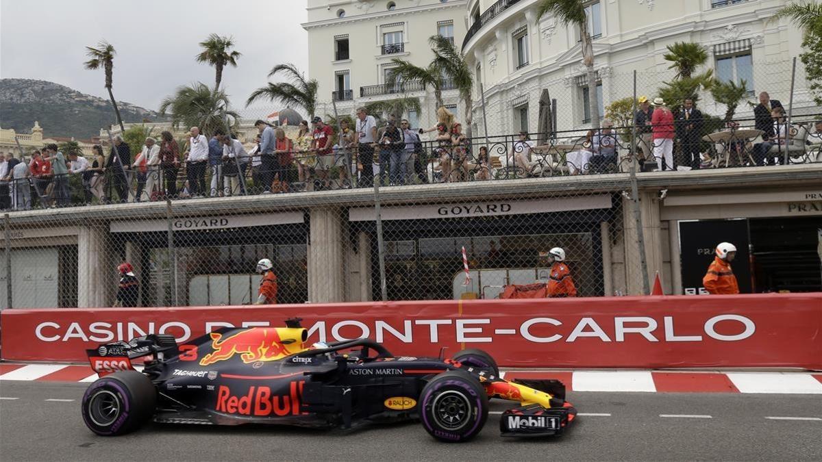 Daniel Ricciardo, en el GP de Mónaco.