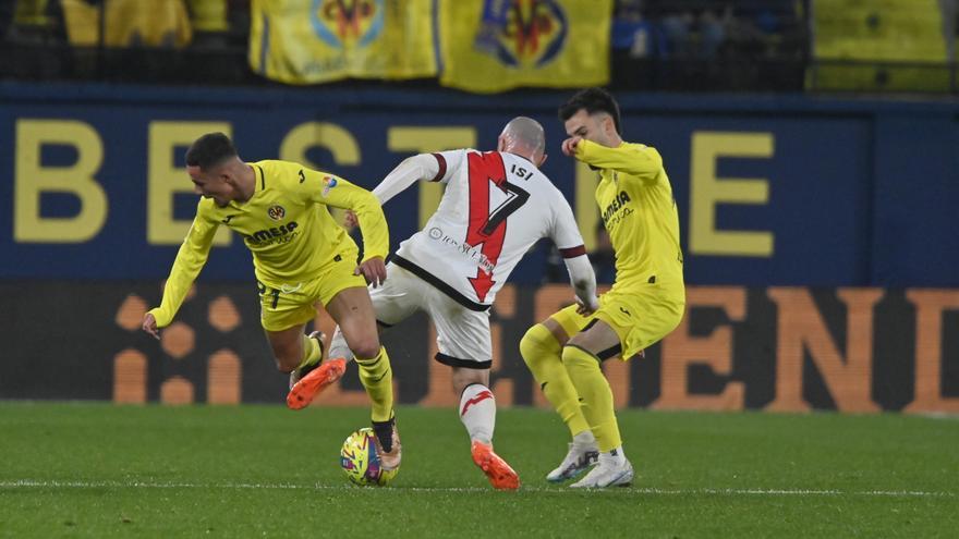 El  Villarreal ha sucumbido ante el Rayo Vallecano.