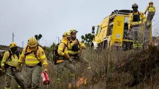 Realizan quemas controladas en parcelas de Teno Alto para reforzar la preparación ante incendios forestales