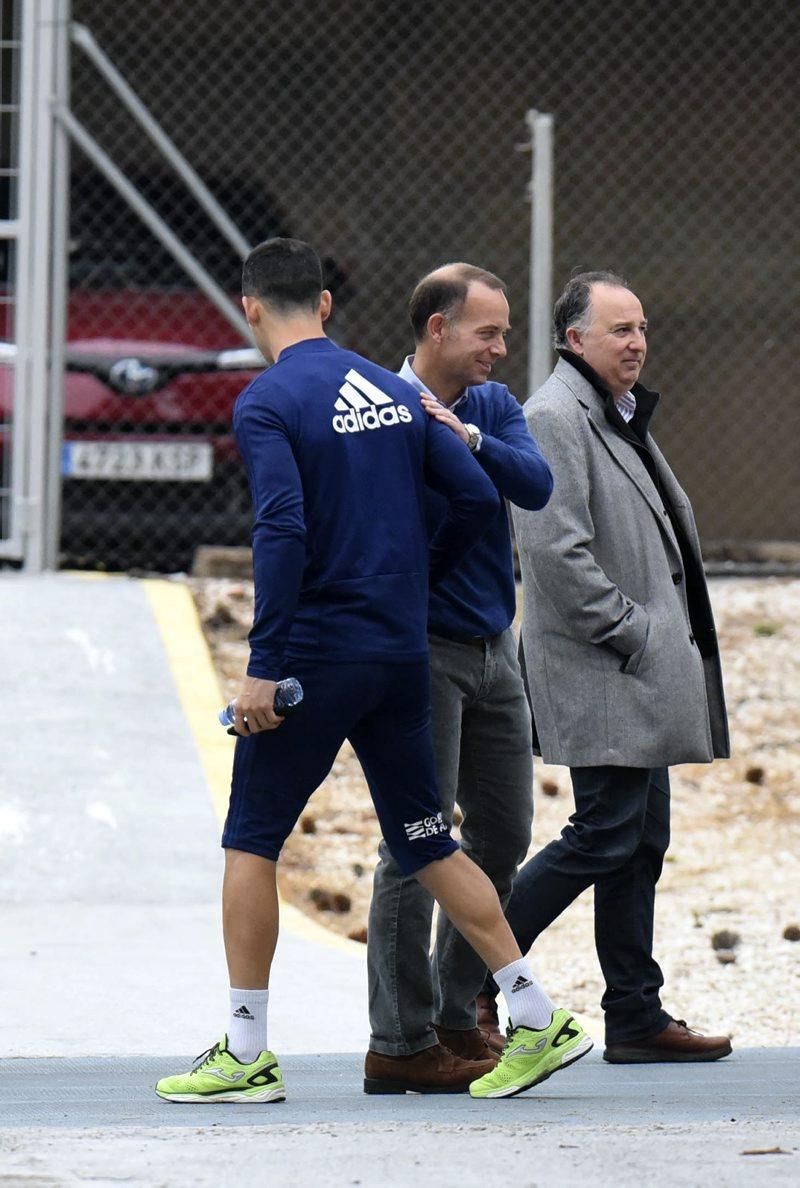 El Zaragoza se entrena