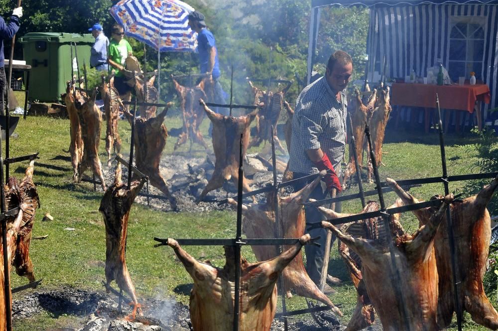 Fiesta del Corderu en Prau L.lagüezos