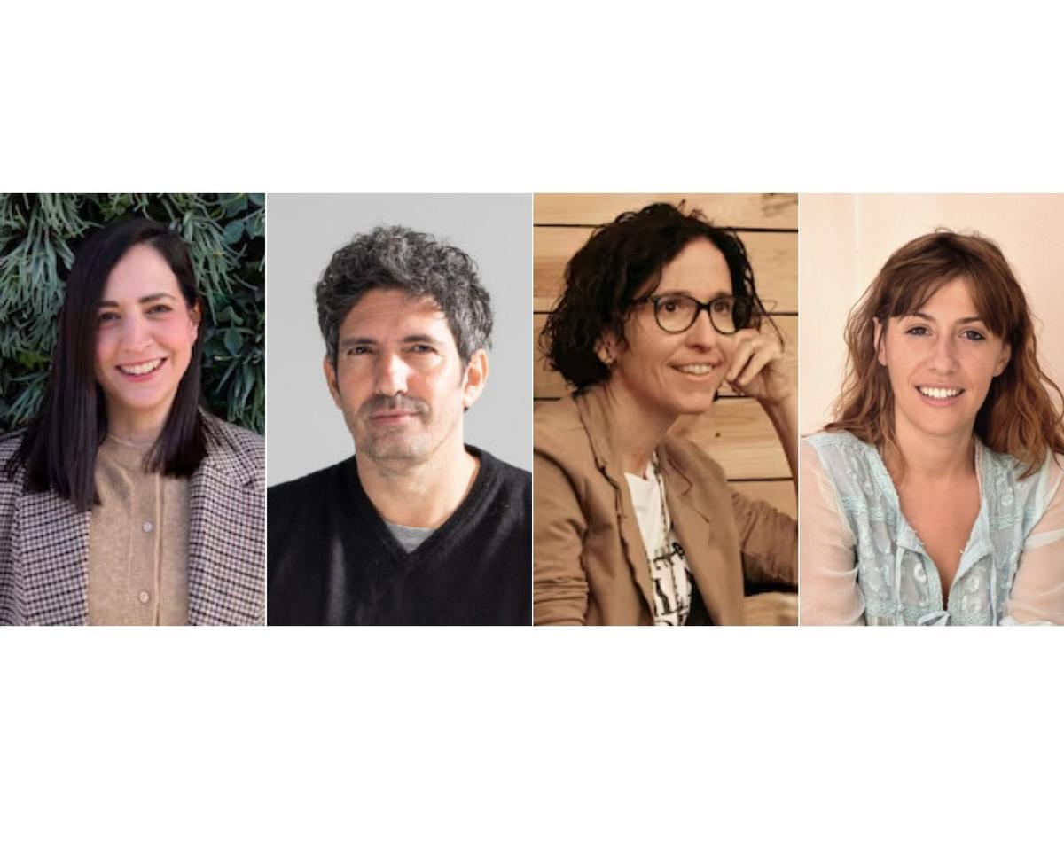 Collage de fotos de los profesionales que impartirán las charlas.