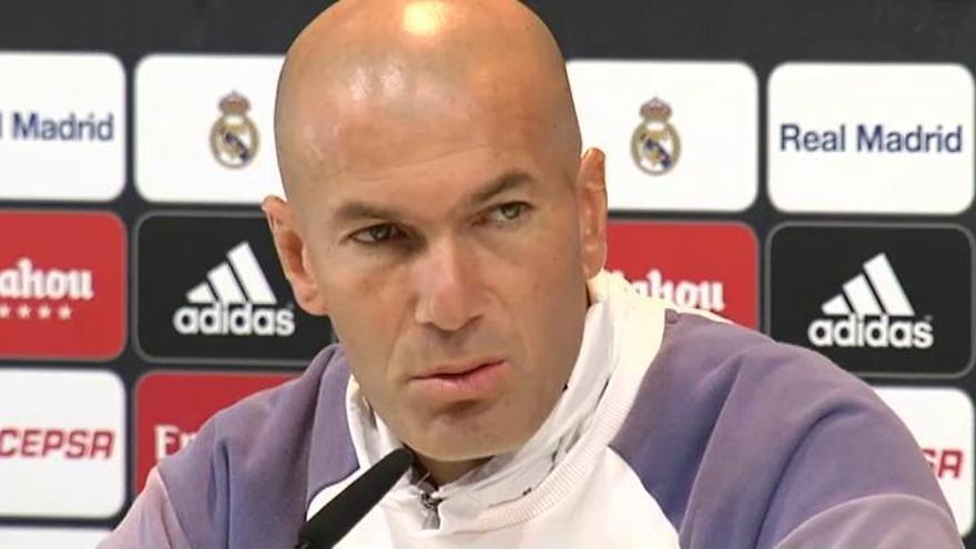 Zidane: "Nuestro estilo no va a cambiar ante el Atlético"