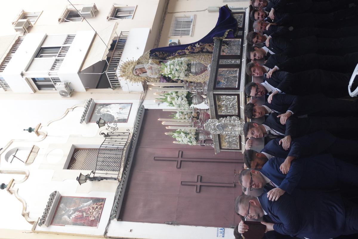 Traslado de María Santísima de Gracia al Santuario de la Victoria