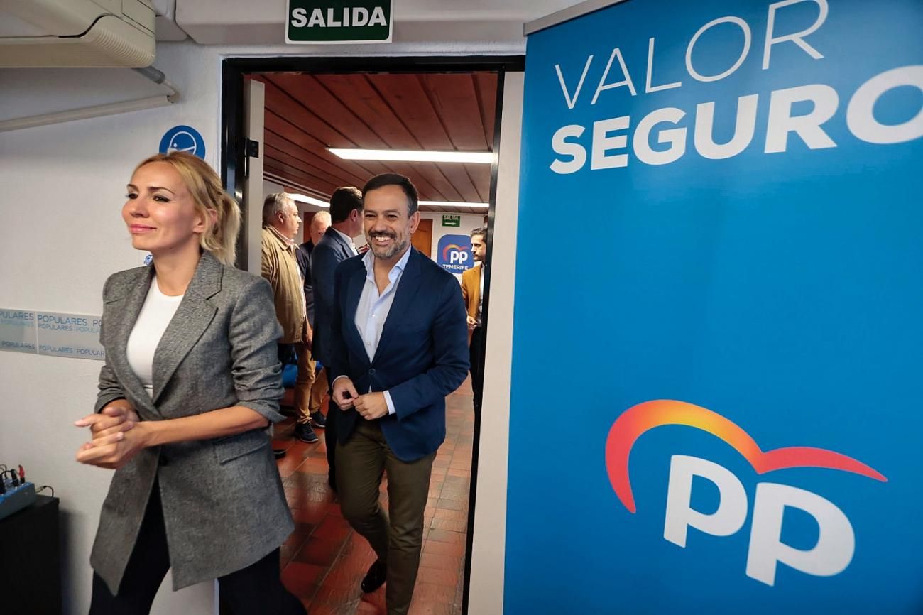 Presentación de la candidata al Parlamento como número 1, Rebeca Paniagua