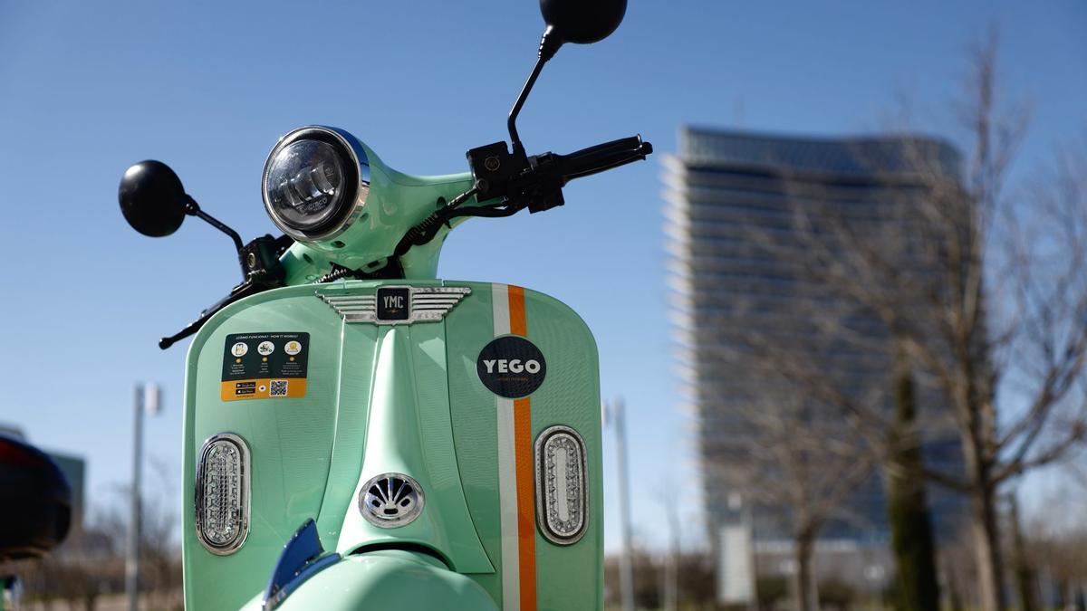 Así son las nuevas motos de Yego que operarán en Zaragoza.