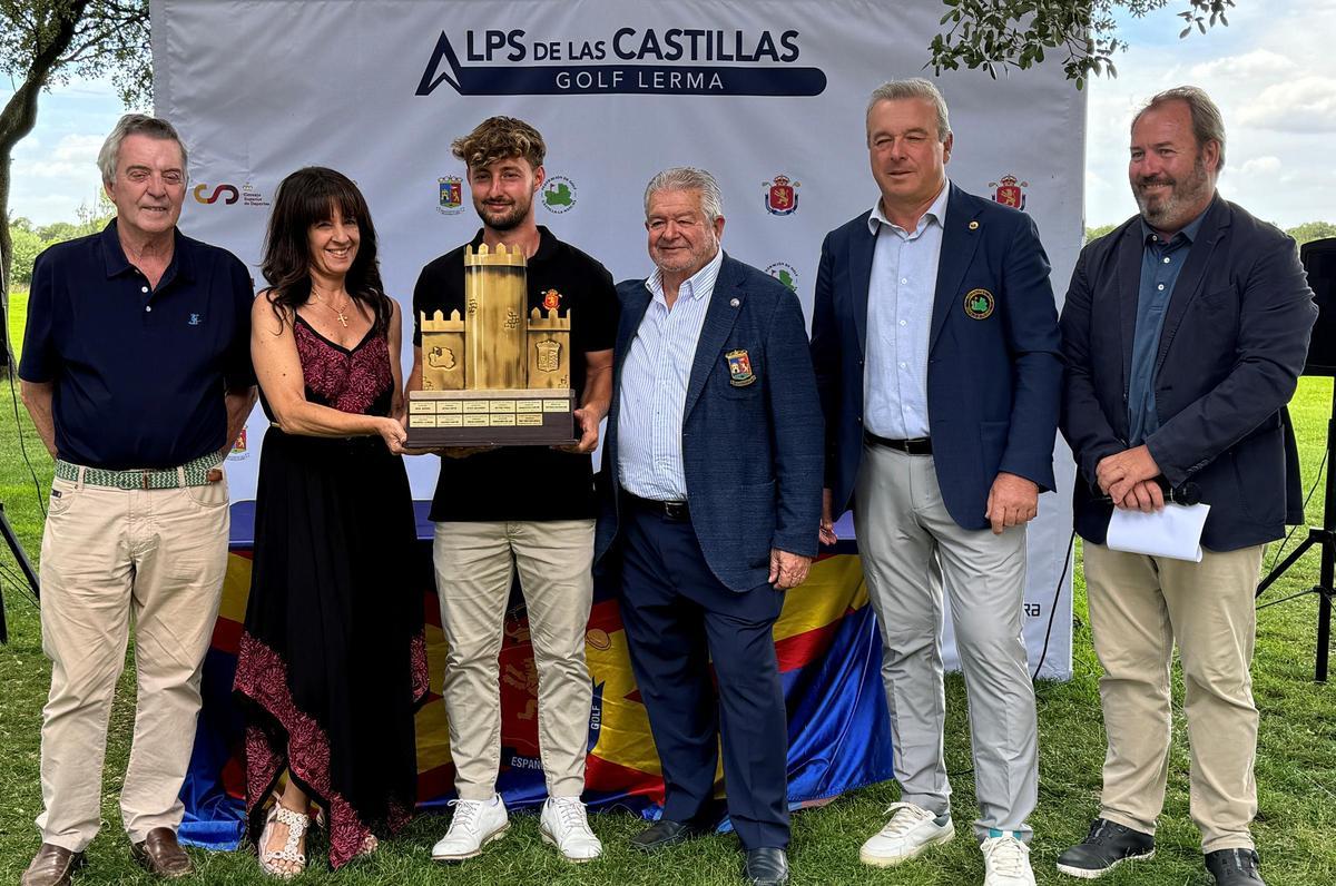 El joven barcelonés demostró su calidad con solo 22 años para llevarse el triunfo en Lerma Golf