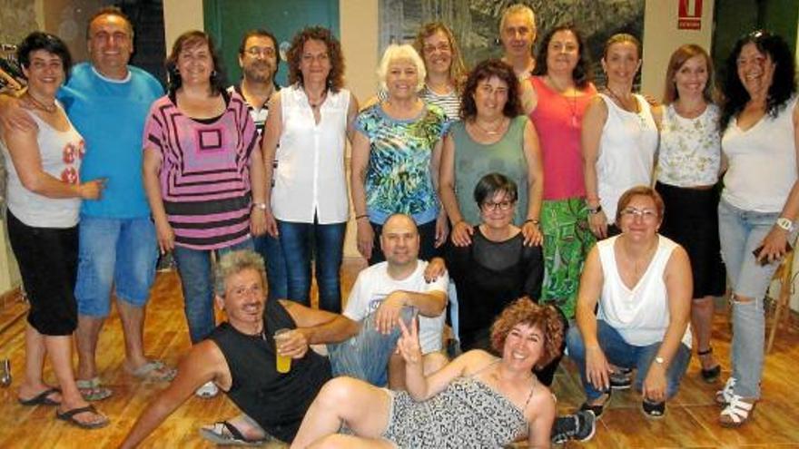 Dinar de germanor dels membres del Club Gavines de Manresa