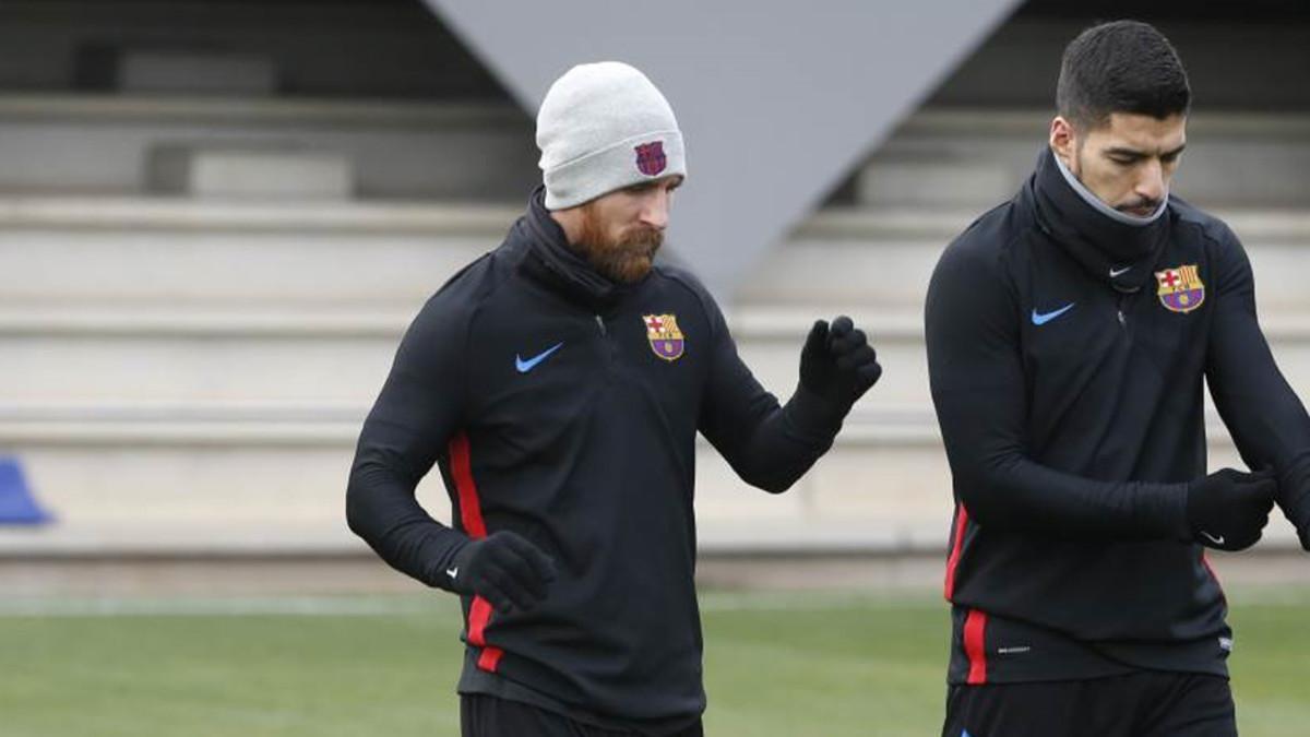 El Barça regresó a los entrenamientos tras dos días de fiesta