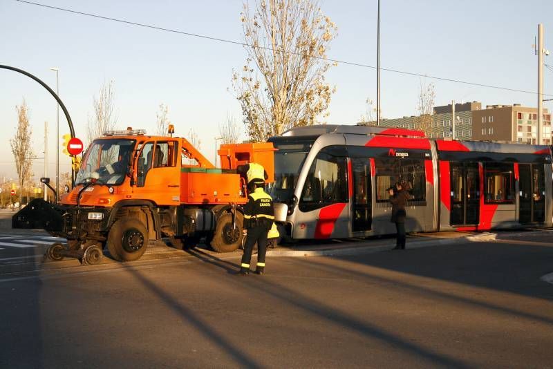 Fotogalería: Accidente del tranvía de Zaragoza