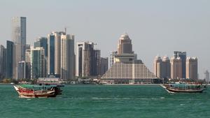 zentauroepp38757880 buildings are seen on a coast line in doha  qatar june 5  20170605223340