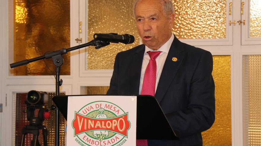 La Uva de Mesa Embolsada del Vinalopó homenajea a su presidente durante 35 años