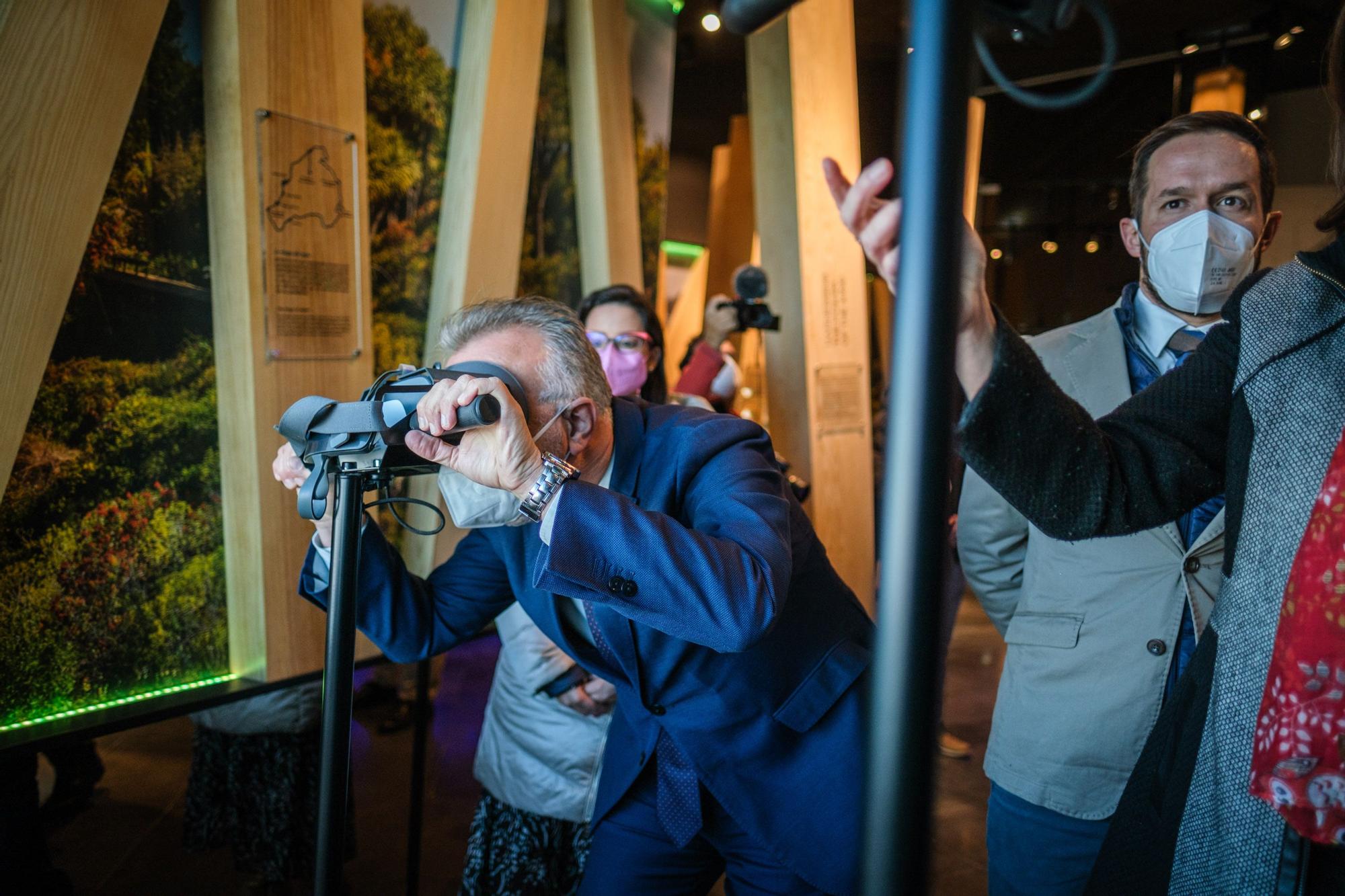 Inauguración del centro de interpretación en el Roque de los Muchachos, en La Palma (19/12/2021)