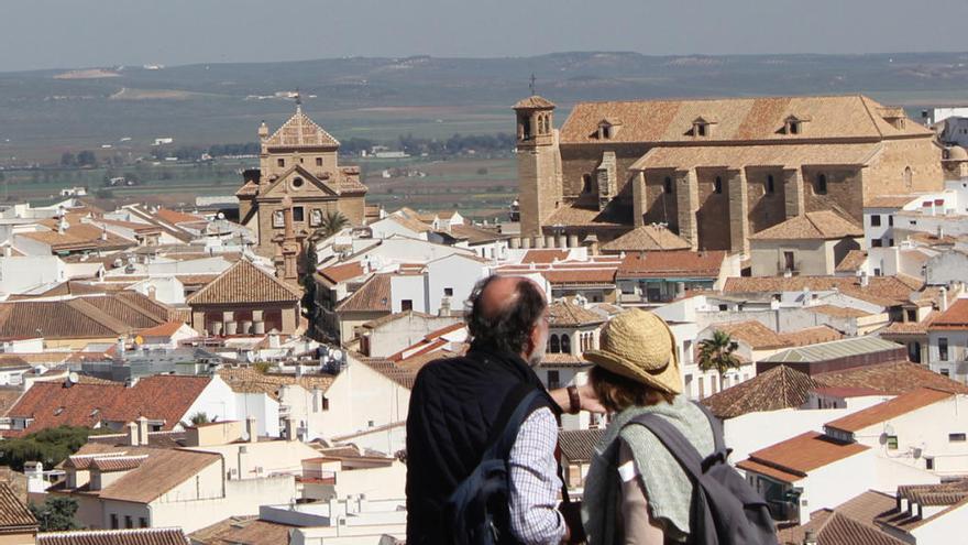 Turistas, de visita en Antequera.