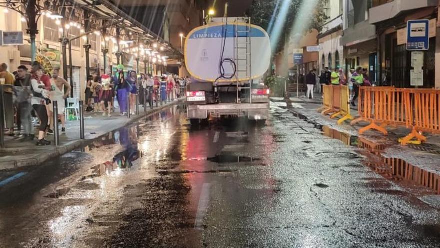 Unas 150 personas se ocuparán de la limpieza de las calles en el Carnaval de Las Palmas de Gran Canaria