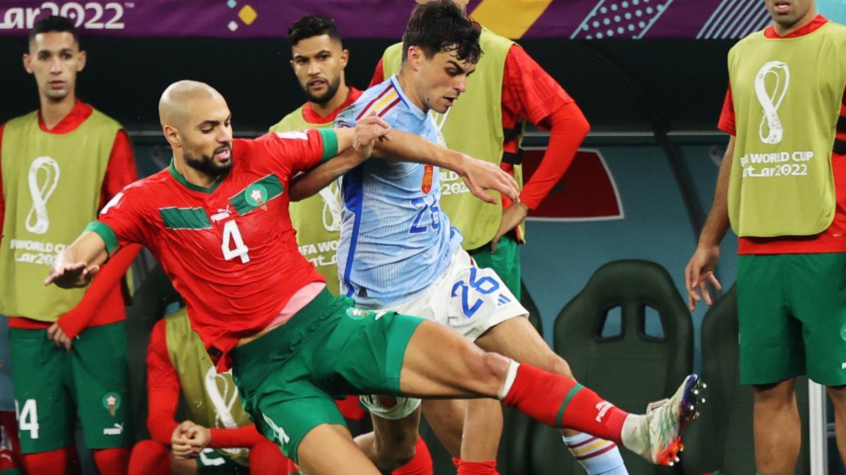 Sofyan Amrabat fue vital para conseguir el pase a cuartos contra España
