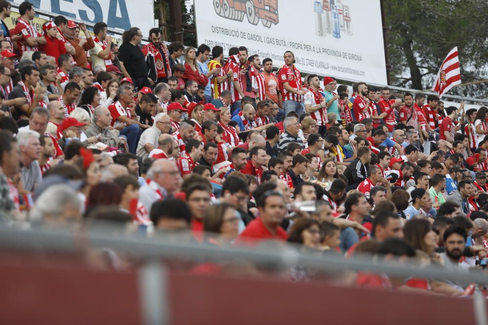 L'afició del Girona a Montilivi