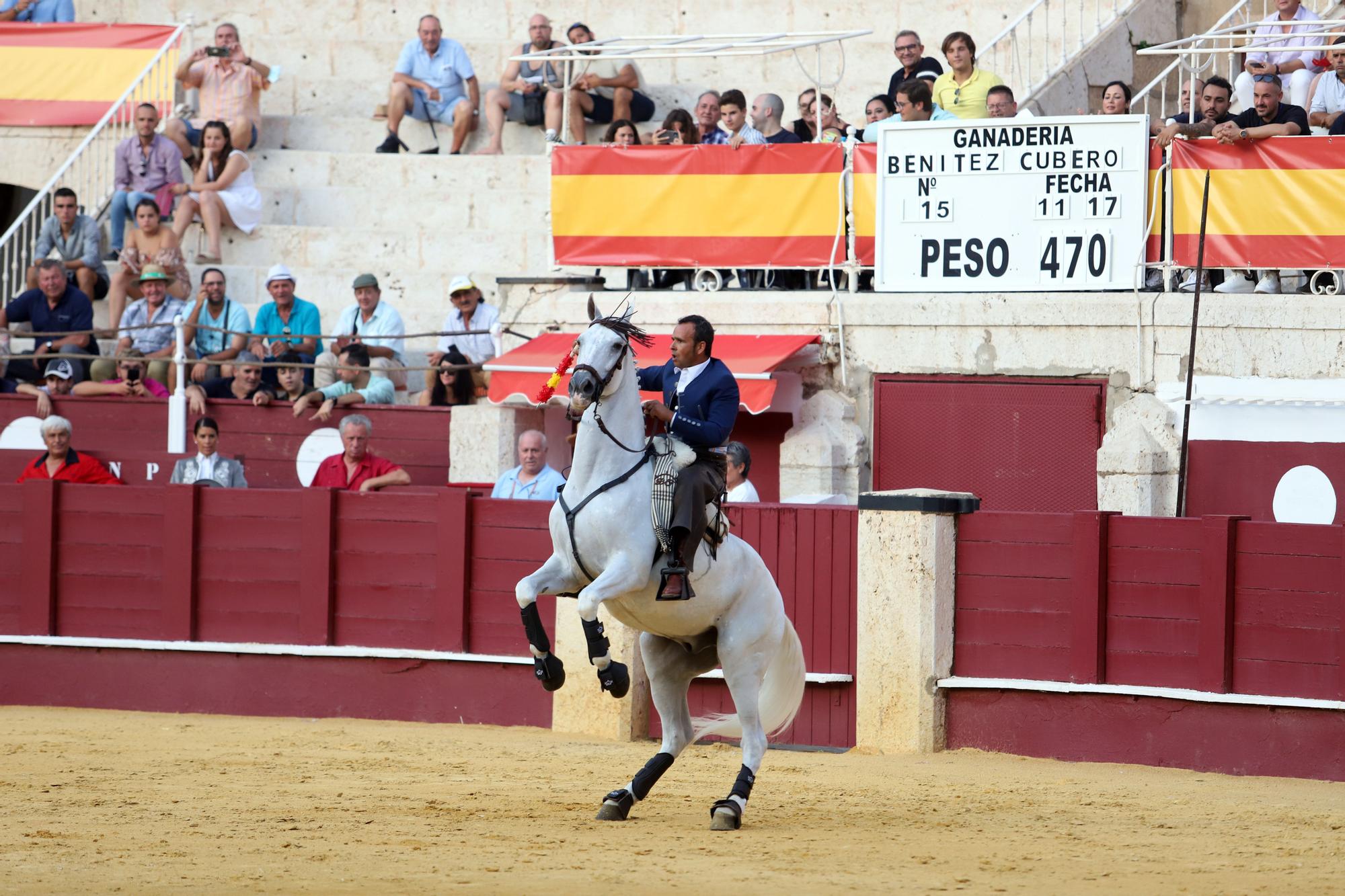 Rejones en la Feria de Málaga: Guillermo Hermoso y Ferrer Martín, doble Puerta Grande en Málaga