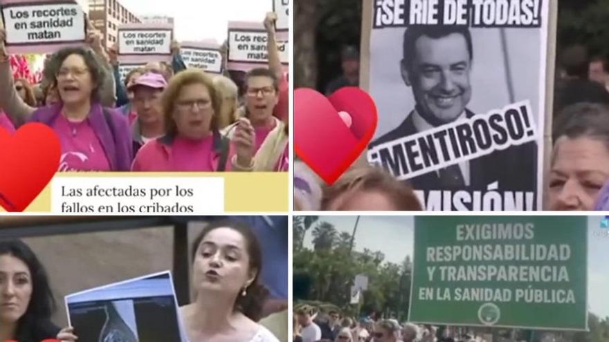 Otro videoclip de la campaña andaluza: Por Andalucía le canta 'La perla' a Juanma Moreno con los cribados de mama