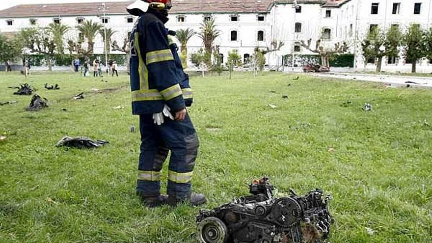 Imagen de archivo del atentado sucedido en Santoña