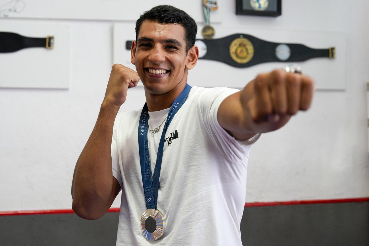 Ayoub Ghadfa, medalla de plata en los Juegos Olímpicos de París 2024