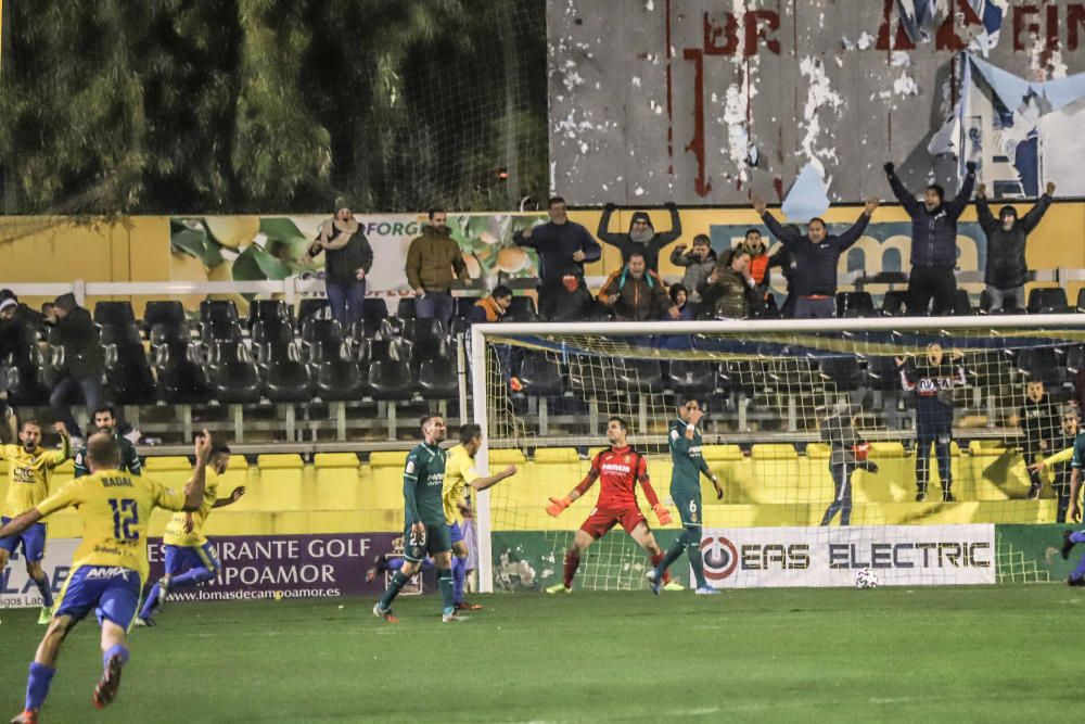 El Orihuela roza la hazaña ante el Villarreal