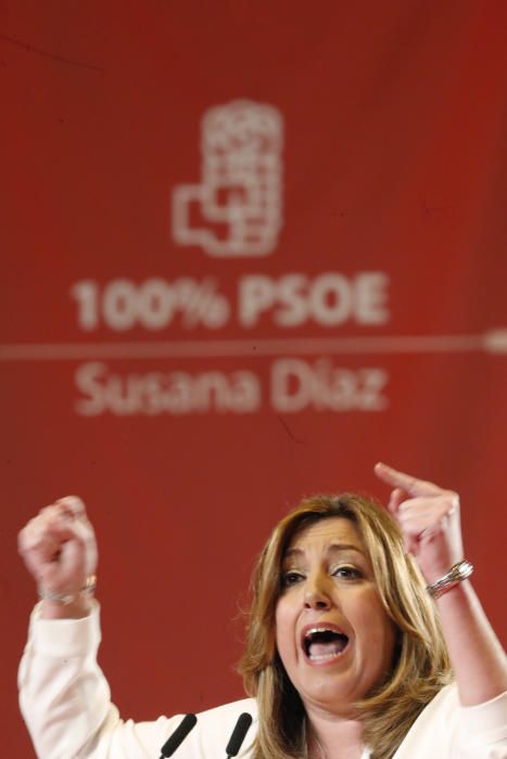 Candidatura de Susana Díaz para liderar el PSOE