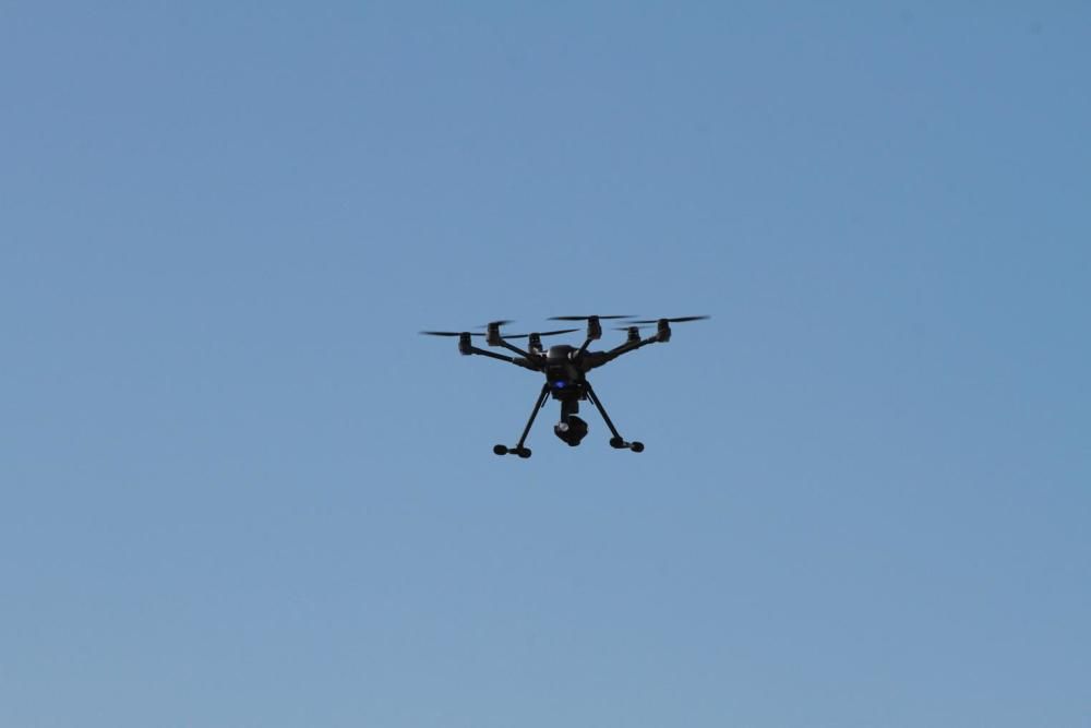 Dron de la Policía Local de Arrecife