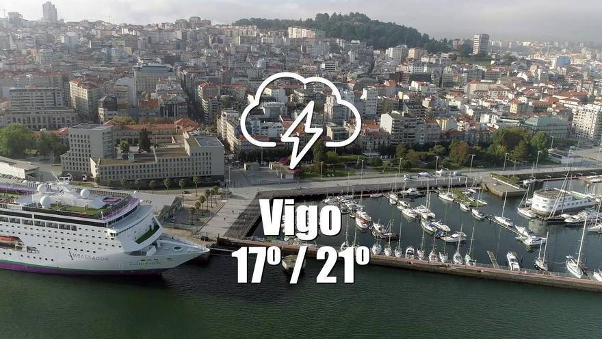 El tiempo en Vigo: previsión meteorológica para hoy, martes 25 de junio