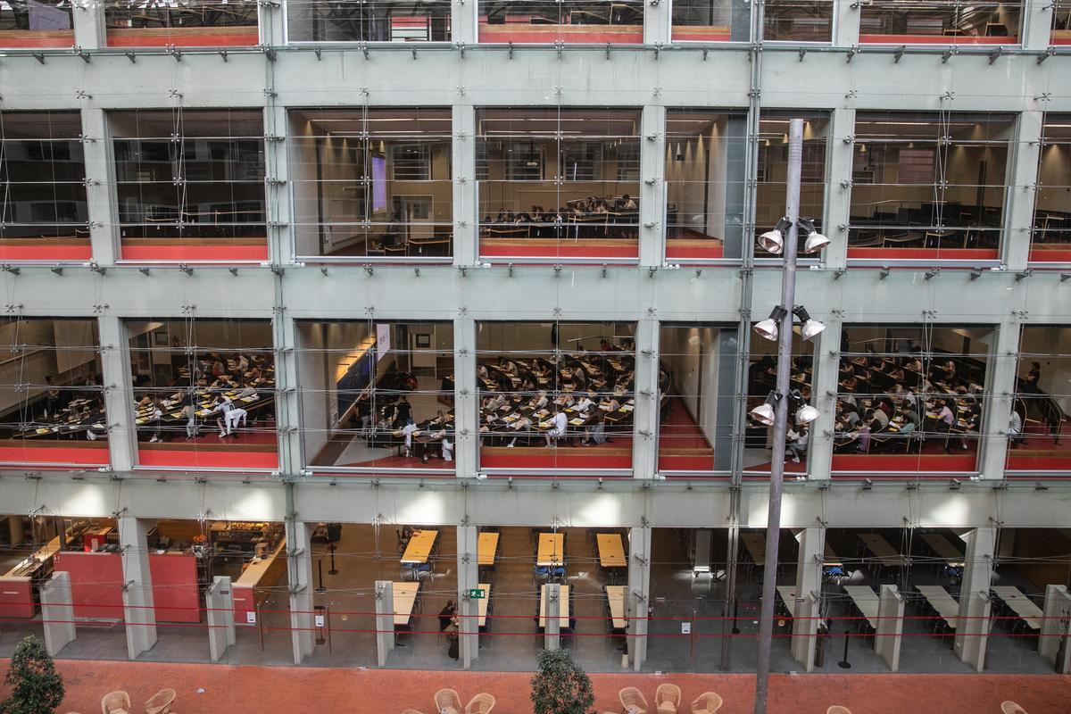 Estudiantes de la Selectividad, esta semana en la UPF.