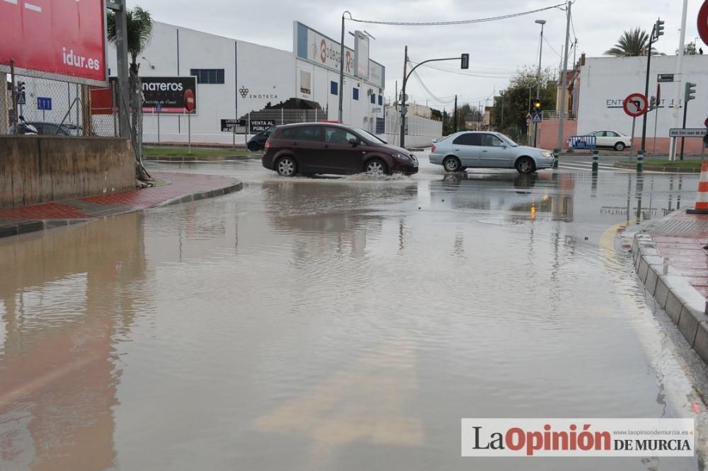 Las consecuencias del temporal en Murcia