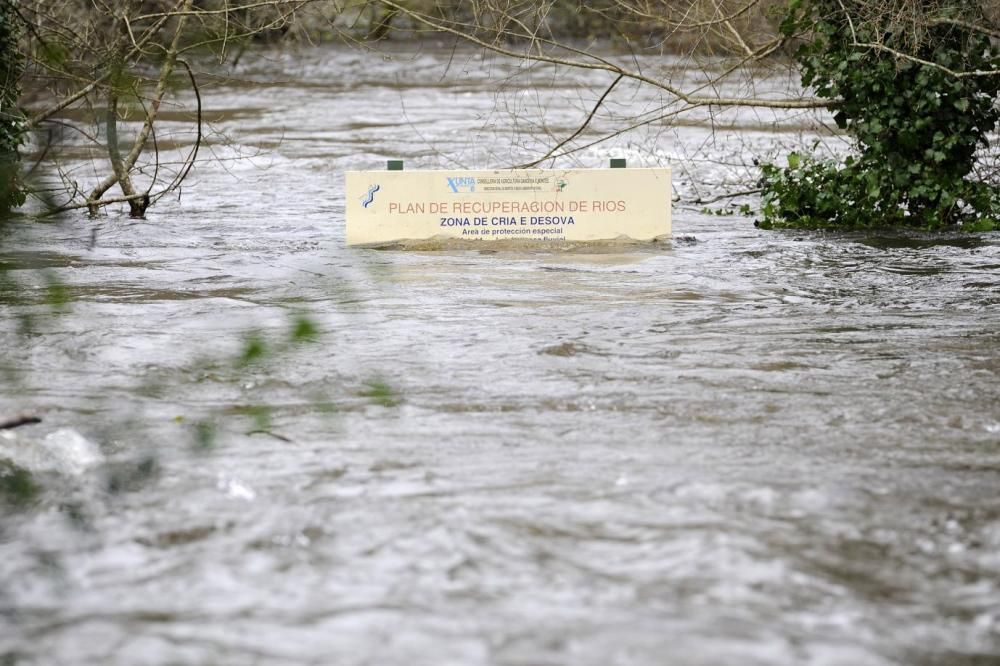 Las mejores imágenes que nos ha dejado el temporal Fabien en Galicia. // FdV