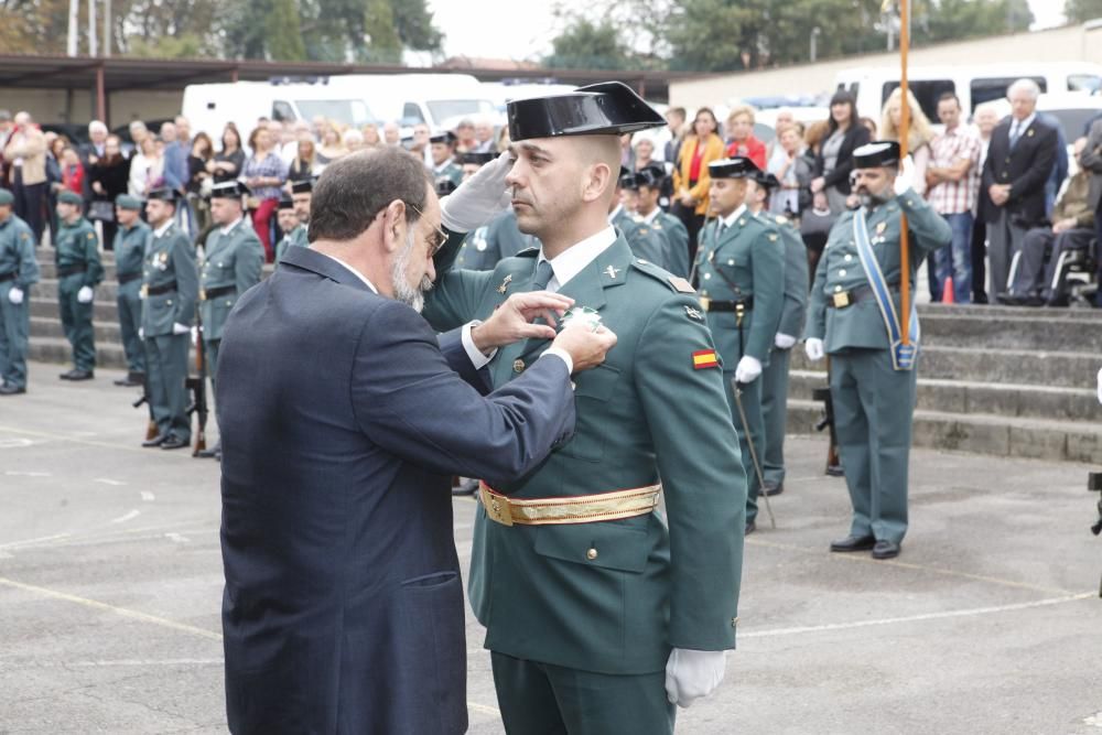 Fiesta de la Guardia Civil el día de su patrona en Gijón