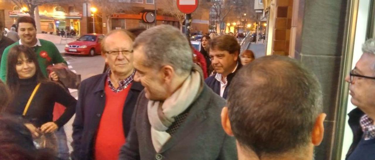 Cantó reduce su presencia en Castelló a un acto interno con los militantes