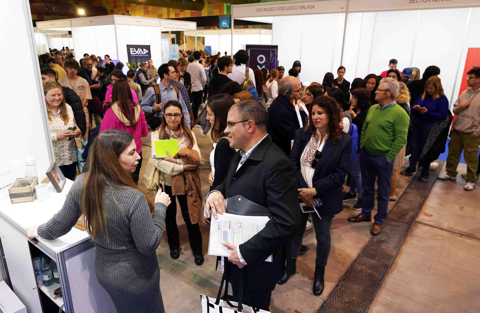 Feria de Empleo organizada por el IMFE, en el Palacio de Ferias y Congresos de la ciudad.