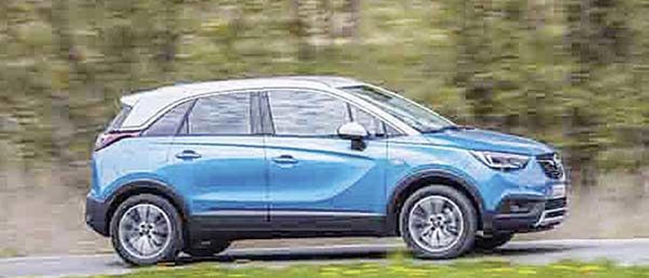 El Opel Crosland X, elegido en el mes de junio.