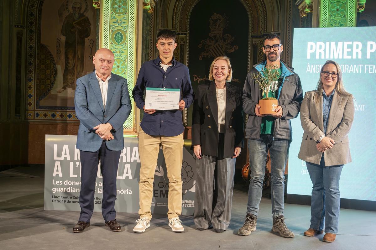 Entrega del premio en València.