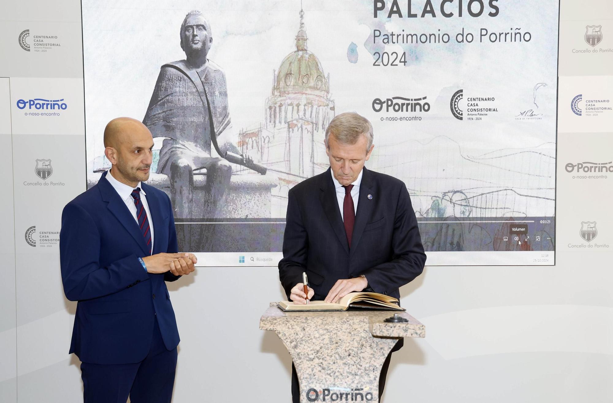 El hermanamiento Galicia-Madrid por el 150 aniversario de Antonio Palacios, en imágenes