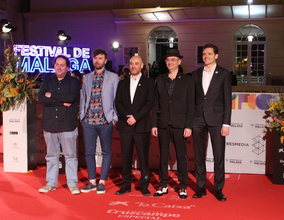 Alfombra roja de la gala del Premio Málaga