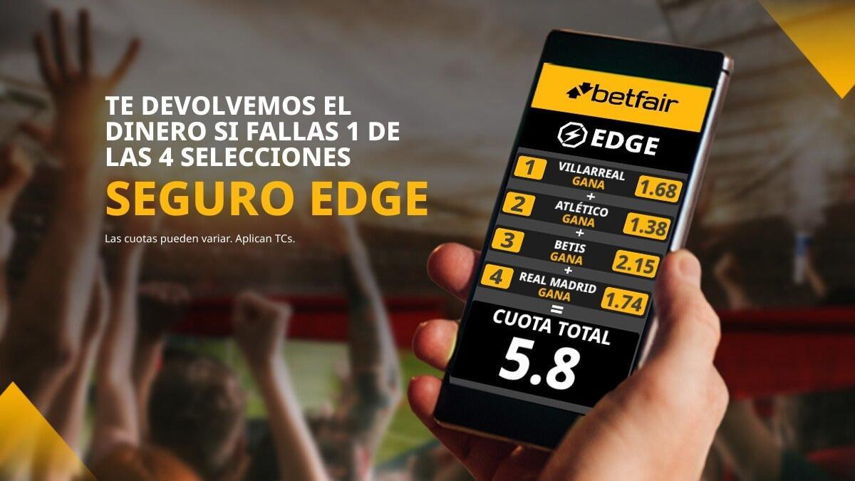 Victorias de Villarreal, Atlético, Betis y Real Madrid con seguro a 5.8